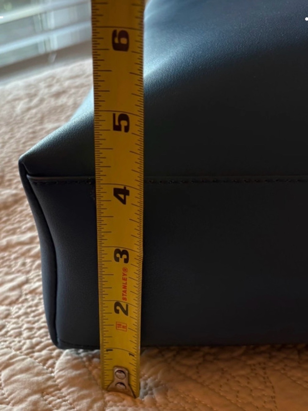 Genuine leather, NWT Minimalist Turquoise Shoulder Bag for Women - Picture 5 of 7